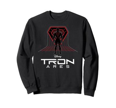 Disney TRON: Ares Digital Grid and Logo Official Movie Sweatshirt