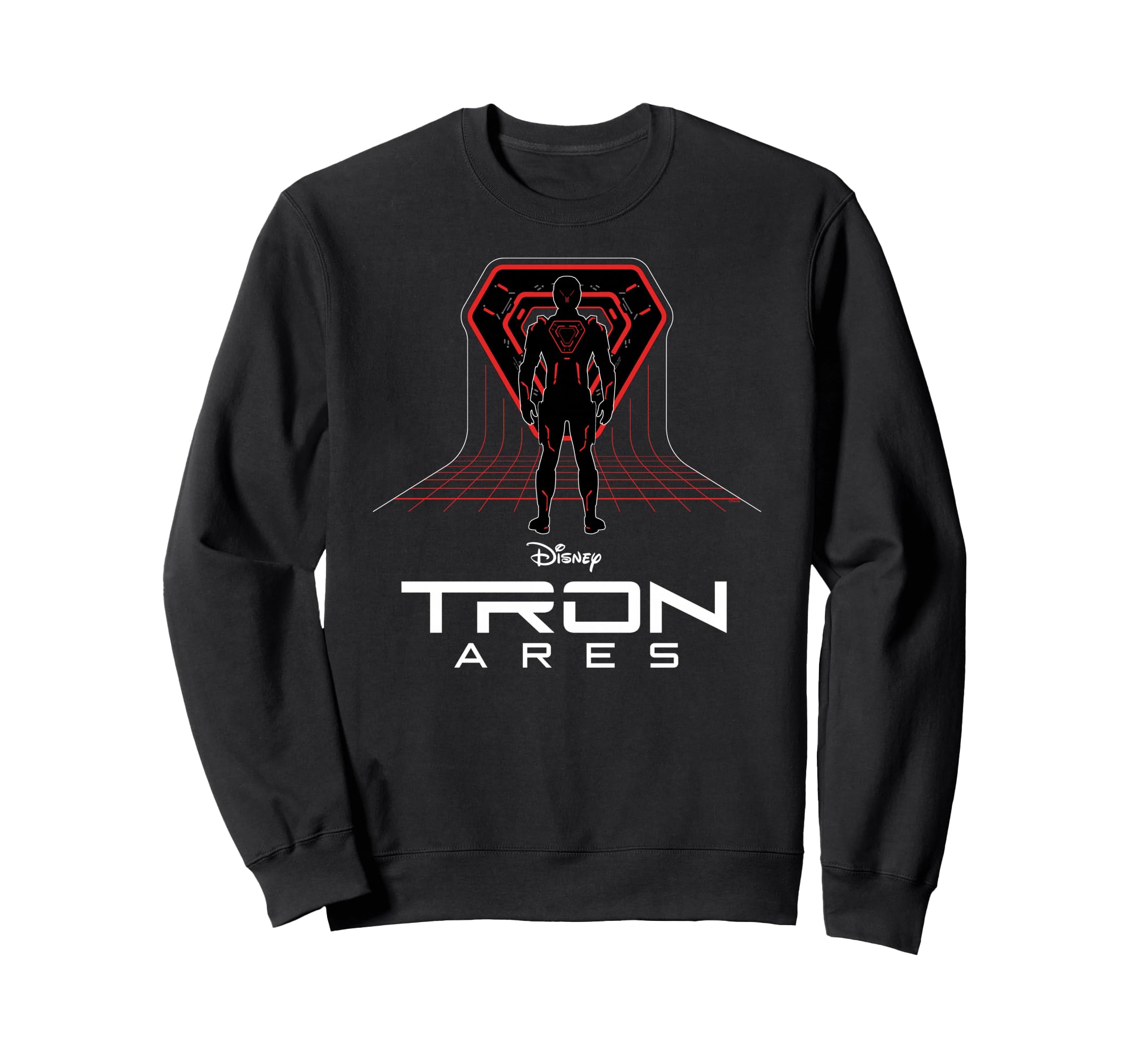 Disney TRON: Ares Digital Grid and Logo Official Movie Sweatshirt