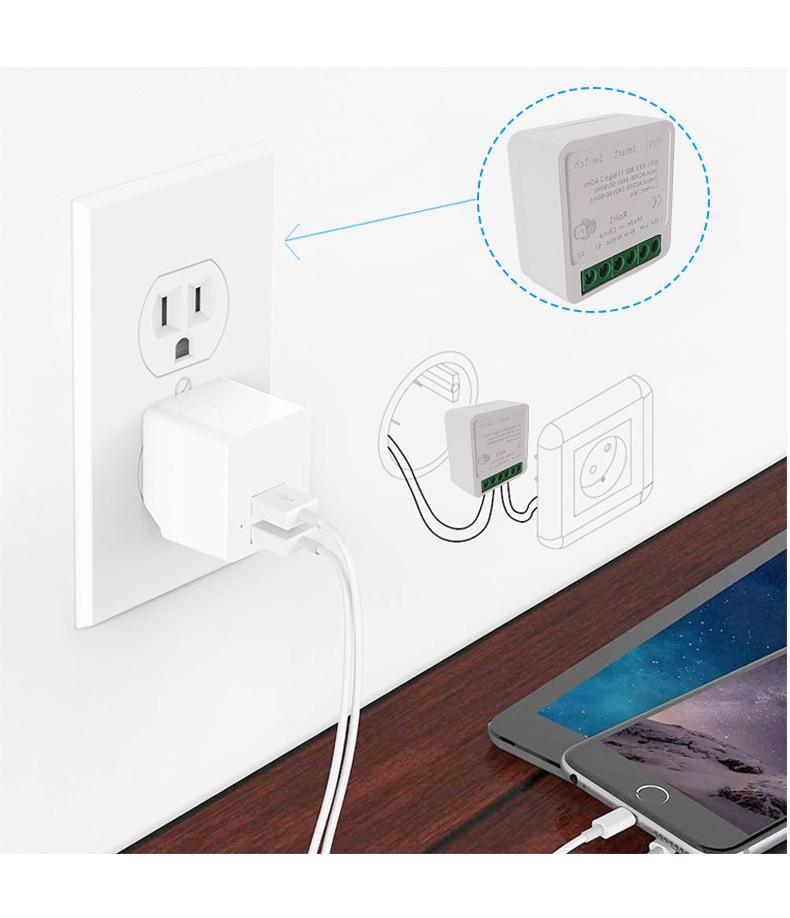 Graffiti WiFi Smart Switch - Alexa Sprach- & Zigbee-fähiger Fernschalter 16