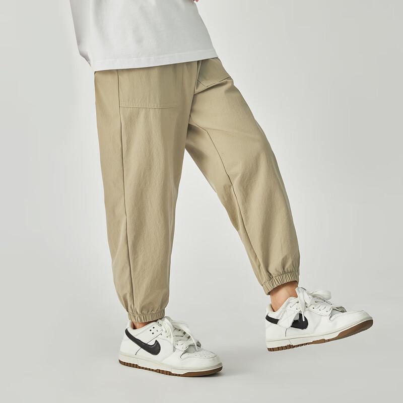 Duoduojia Boys' Ice-Feel Lightweight Summer Jogger Pants