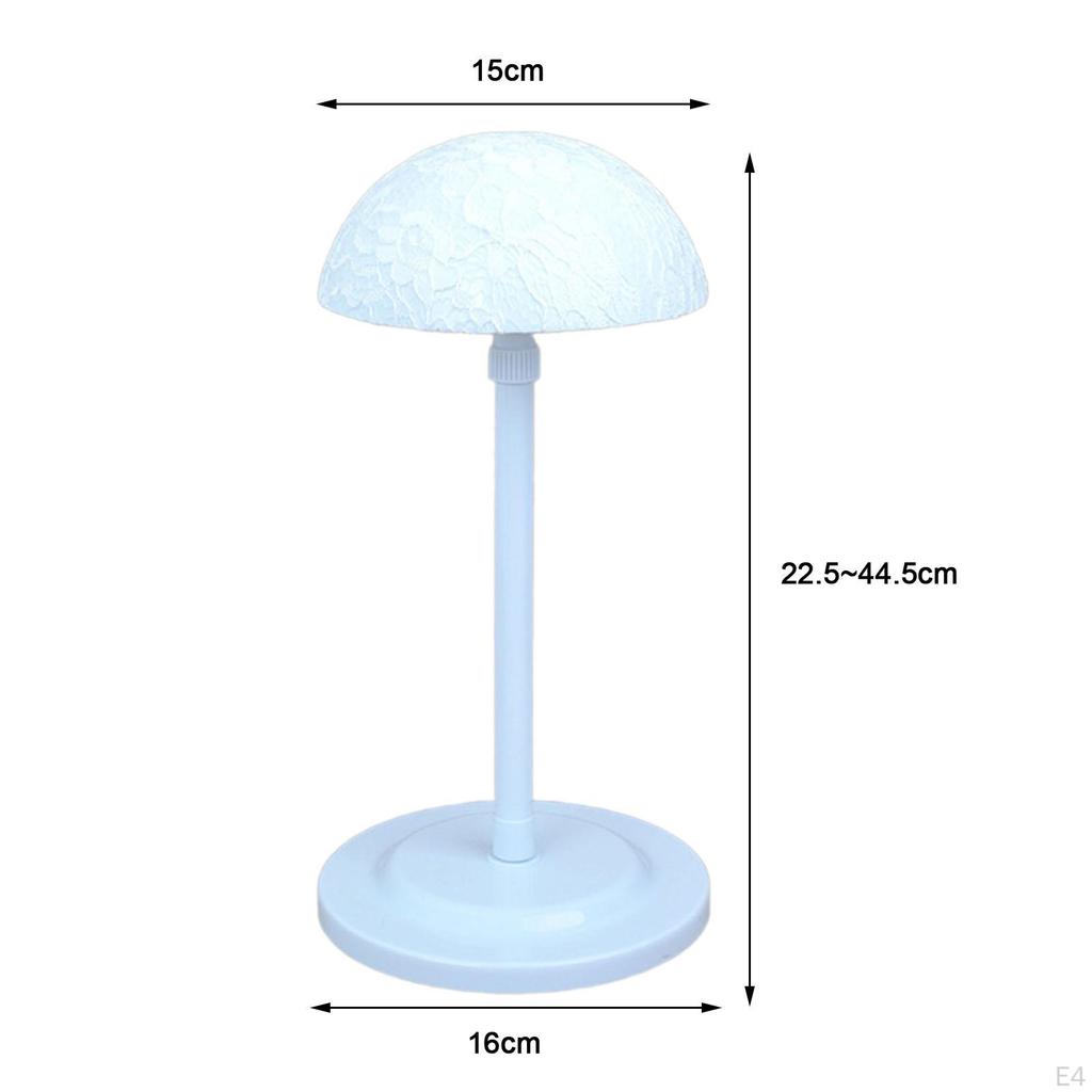 Display Stand Holder Making Styling Hairpieces Storage Rack Cap for Household Barber Beauty