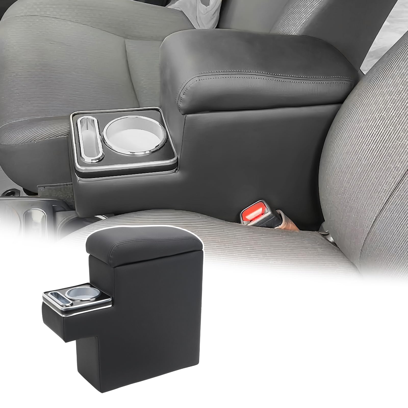 

Console Box for Toyota 160 Series with Center Car Storage Organizes Small Convenient Customizable Compatible with Gasoline and Hybrid Vehicles 2014