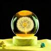 Dandelion Crystal Ball Night Light - Unique Gift for Girls' Birthdays & New Year Ornaments