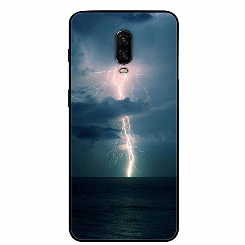 For Oneplus 6T Case Silicone Lovely TPU Soft Phone Cover for One Plus 6 6T Protective Back Shells oneplus6T Cute Cats Funda Capa