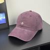 Fashion Hat Autumn retro washed cap showing face little Korean lamb hat female street style versatile couple baseball hat male