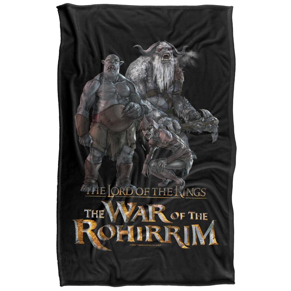 The Lord of the Rings: The War of the Rohirrim Evil Trolls Soft Touch Blanket