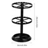Rotating Earrings Display Stand Versatile Clear Jewelry Organizer Shelf Three Layer Rotating Jewellery Exhibition Rack