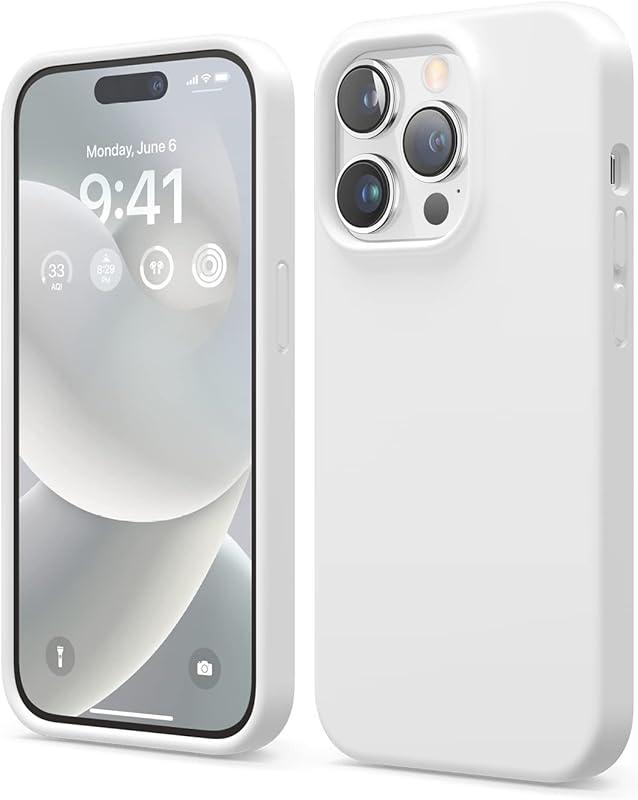 For iPhone X XS XR XS Max,iPhone 11 12 13 14 15 16 Case,Liquid Silicone Case,Full Body Protective Cover,Shockproof,Slim Phone Case