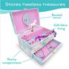 The First Music Jewelry Organizer for Children, With a Rotating Doll, Providing Personalized Birthday Gifts for Girls Aged 3 To 8