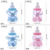 12pcs/set Transparent Feeder Style Candy Bottle Gifts Box Wedding Birthday Baby Shower Boy Girl Newborn Infant Baptism Candy Bag