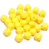 10pcs 19x14mm Hexagon Silicone Beads For Jewelry Making DIY Handmade Necklace Bracelets Phone Key Chain Decoration Accessories