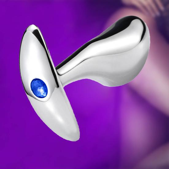Metal Snake Head Shape Masturbation G-pot Expansion Butt Plug Analplug Sex Tool