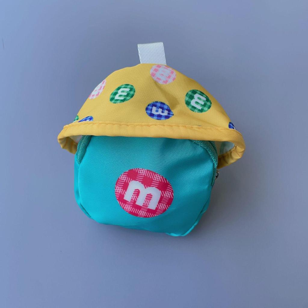 Căști Colorate & Pandantiv Portofel Monede Rucsac Mini cu Design Casă Ciupercă și Șnur pentru Telefon