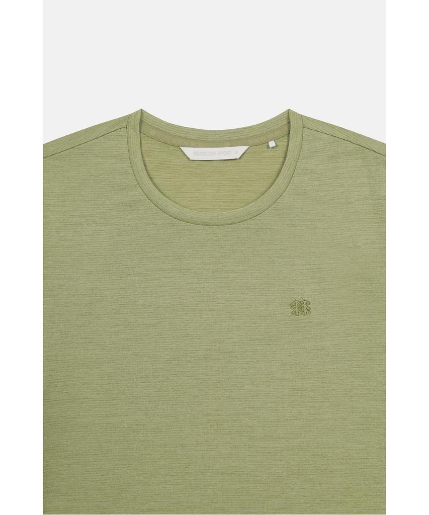 Koolongseupocheu Women'S Moss Dry Basic Round Neck Short Sleeve T-Shirt Jktcm26302Mos