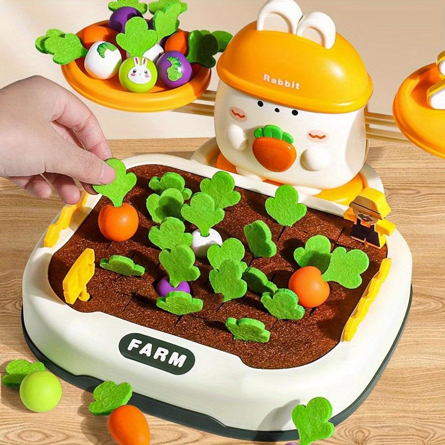 1pc Kids 2 in 1 Educational Toy, Farm Balance Math Game, Counting Sorting Skills Development, Interactive Learning Tool for Children