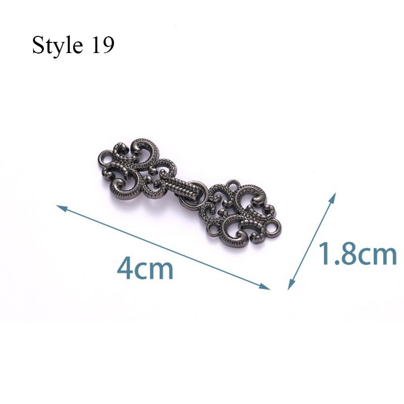 Trousers Waist Button Fixed Tightening Artifact Metal Buckle Skirt Adjustment Button Dress Waist Change Button DIY Classical