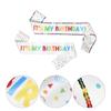 2Pcs Satin Birthday Sash for Women Girls Elegant Shoulder Strap Set It's My Birthday Party Decorations 31.4 Inch Adjustable