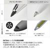 KOKUYO WP Series Pen (Finewriter WP-F100, Silver)