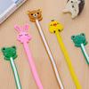 6pcs Mixed Set of Cute Animal-Shaped Cable Organizers - Multifunctional Data Computer And Headphone Wire Winder  Black Plastic Cable Management System