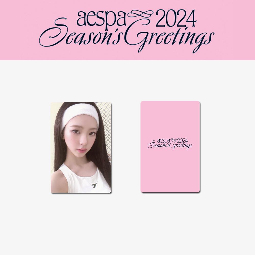 Aespa 2024 Season’s Greetings Photocards & Calendar Set