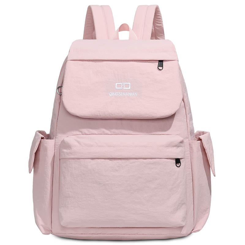 Однотонный рюкзак для путешествий, уличный рюкзак, спортивный, школьный рюкзак для студентов