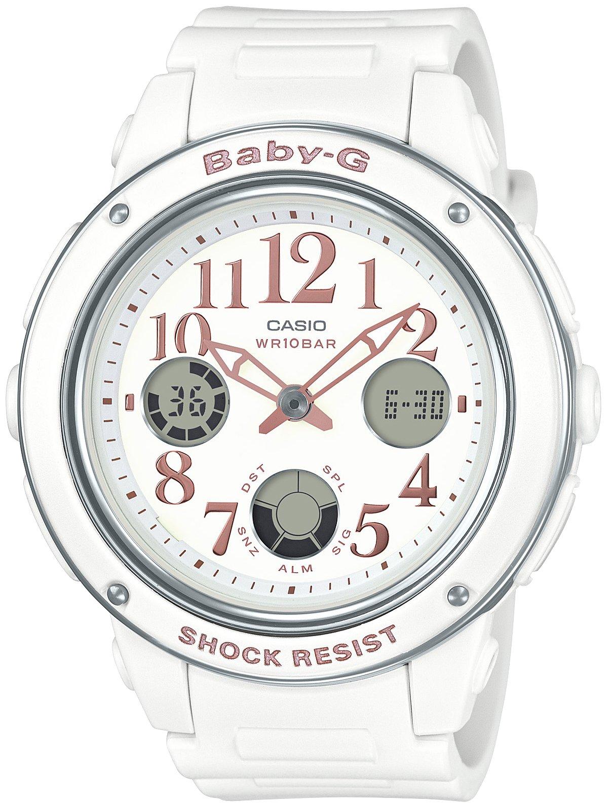 

Casio White Watch Baby-G BGA-150EF-7BJF Women s