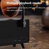New Bluetooth Speaker Wireless Dual Speakers Subwoofer Portable Radio Small Speaker Subwoofer Portable Indoor Wooden Audio