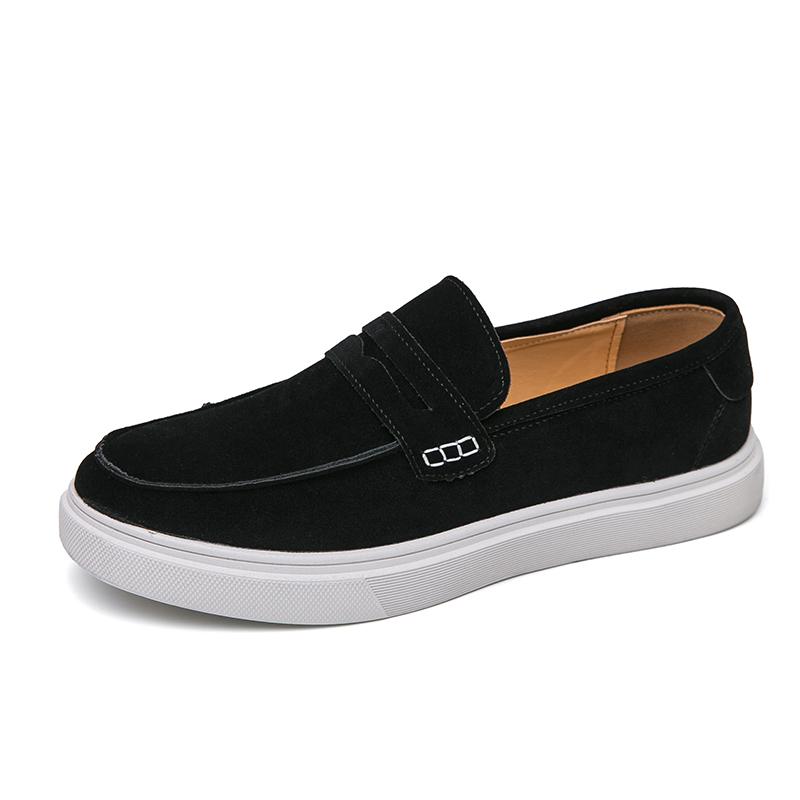 Men Leather Fashion Outdoor Shoes New Arrival All-match Men Casual Footwear Hot Sale Mens Slip On Shoes Classic Mens Loafers