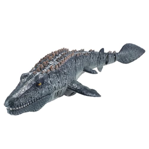 OBEST Robot Mosasaurus Dinosaur Marine Animal Toy (Gray)