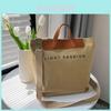 Fashionable Canvas Tote Bag For Women Trendy Large Capacity Shoulder Bag