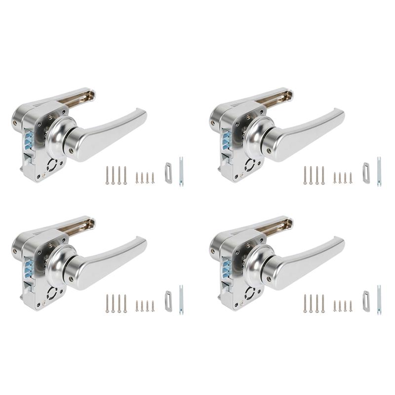 4X RV Toilet Door Lock Bathroom Door Lock Caravan Boat Latch Handle Lock RV Accessories