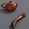 Vintage Karbonisierte Bambuswurzel Teekanne Stift Langer Griff Chinesischer Stil Teetasse Reiniger Leicht zu Reinigen Tragbar