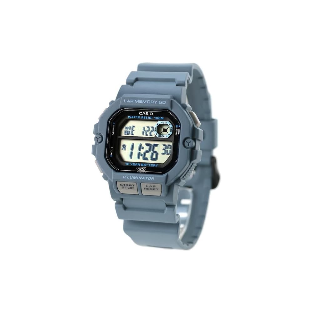 Casio Cheap Casio Standard Quartz Men s Wristwatch WS-1400H-2AV Water Resistant Black Band Analog