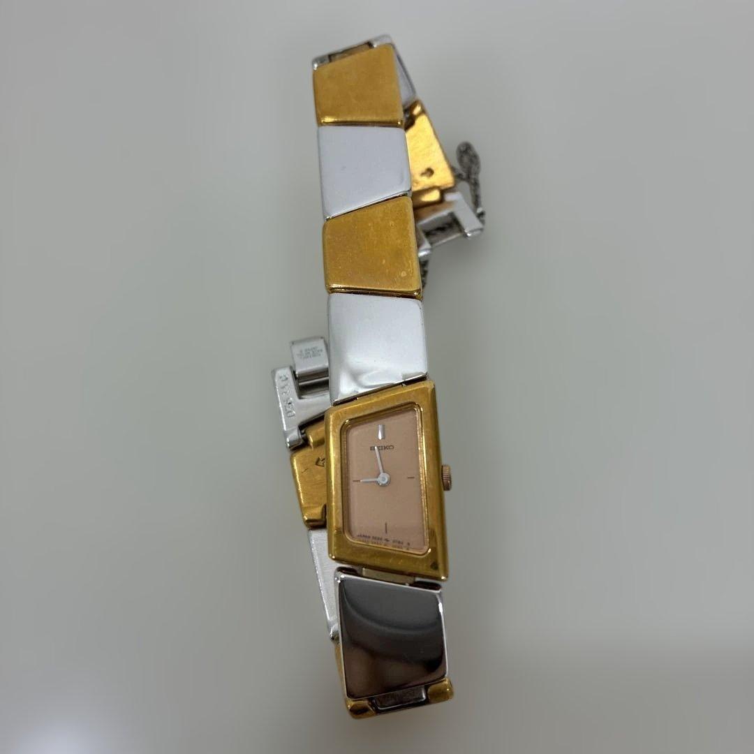 Used SEIKO quartz watch combination color