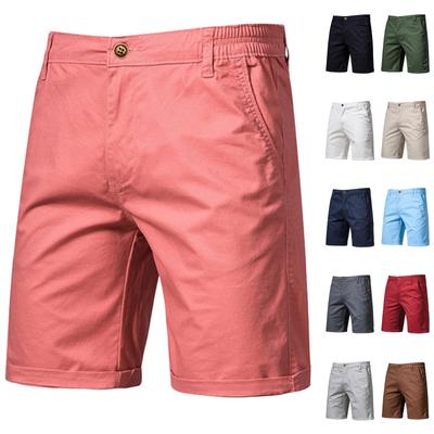 Pánske Casual Color Outdoors Pocket Beach Work Nohavice Cargo Shorts nohavice