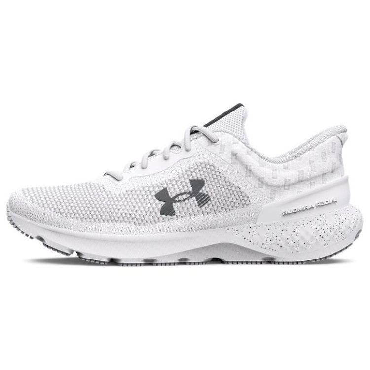 Under Armour Charged Escape 4 Round Toe Comfortable Fabric Shock Absorbing Breathable Low Top Short Distance Running Shoes Men Sneaker 3026521-101