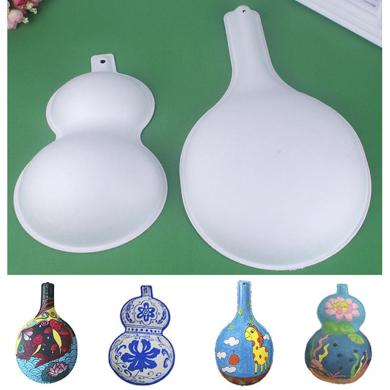 

Handmade Kids DIY Paper Pulp Gourd Mask - Creative Painting Kit for Kindergarten