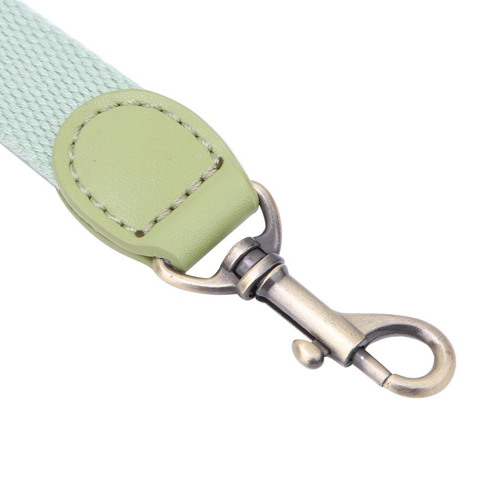 Ručně vyráběné DIY Patchworkové doplňky Nastavitelná crossbody taška Kožený popruh pro CBD065 066Zelená