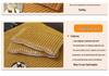 Cooling Bamboo Pillow Cover: Summer-Ready, Free Shipping, Single-Person Mat