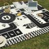 83x59cm Kids Car City Road Play Mat Carpet Traffic Signs Blocks Education Toy