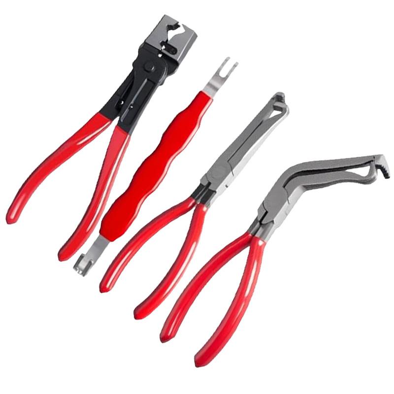 4 Pcs Electrical Disconnect Removal Pliers Electrical Connector Separator Tool For Cars Wire Cutter Crimping Tool