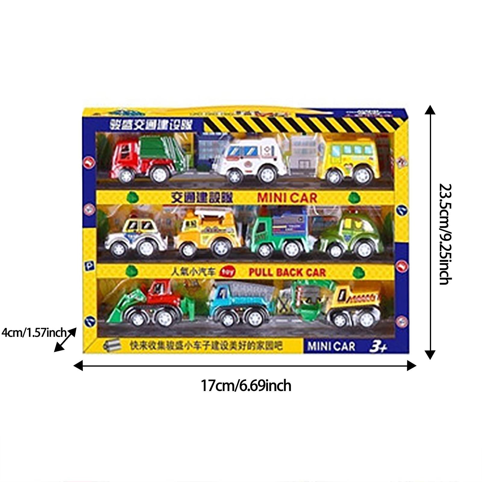 Детская игрушечная модель автомобиля Портативная коробка Treasure Mini Пластиковая — фото 3