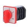 BERM Changeover Switch Rotary Knob 3 Pole 3 Position Accessory for Power Control AC 380V