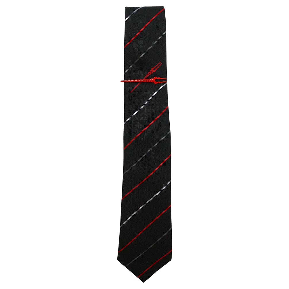 Evangelion Evangelion Spear of Longinus Red Tie Clip Necktie Set [Swank] Eva-2021-tie01