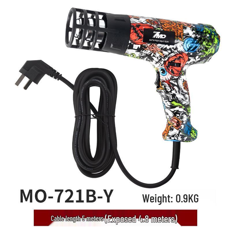 

7mo Seven Magic Фен: Защита от ожогов, изменение цвета, невидимый инструмент для оклейки автомобиля