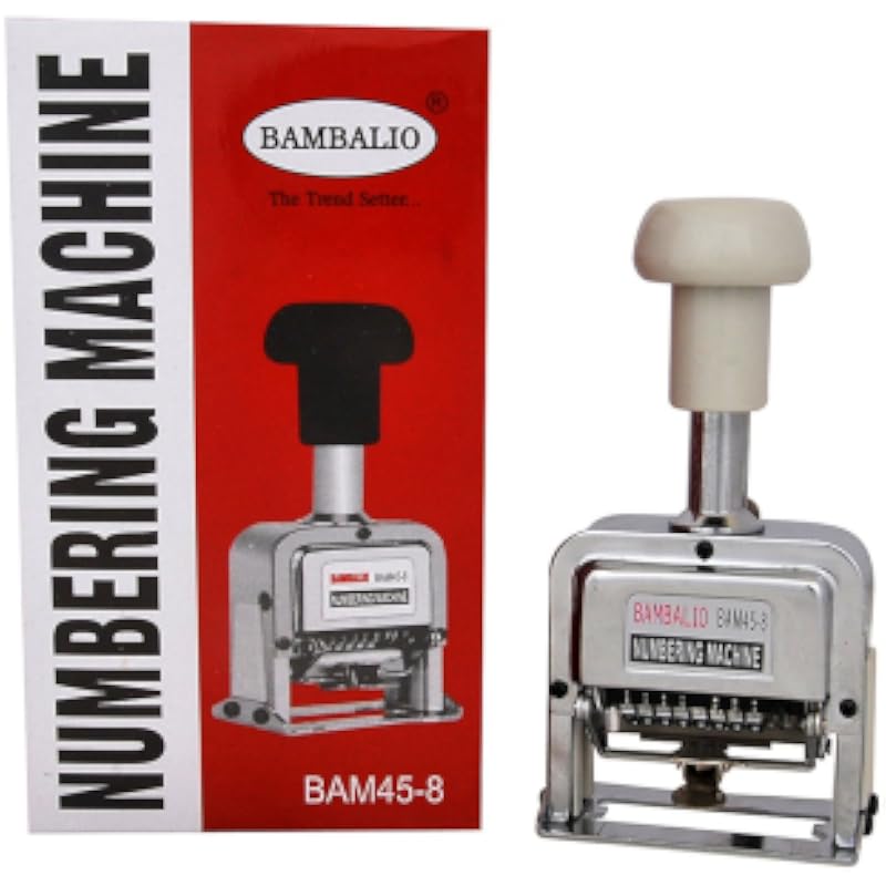 Bambalio 8 Digit Numbering Machine Bam45-8