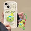 Coconut Bracket Suitable for Opporeno10 Mobile Phone Case A97/93 Couple Silicone R17 Soft Shell Reno9/8 Full Package