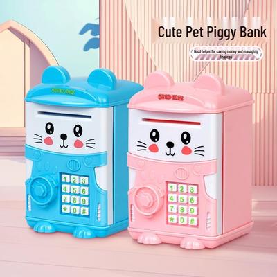 Adorável Mealheiro Criativo para Crianças - Presente Perfeito para Meninos e Meninas