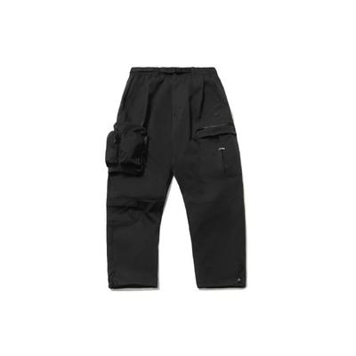 Li Ning Badfive Sports Basketball Series Casual Loose Cargo Pants Men Pants Black AKXR035-2