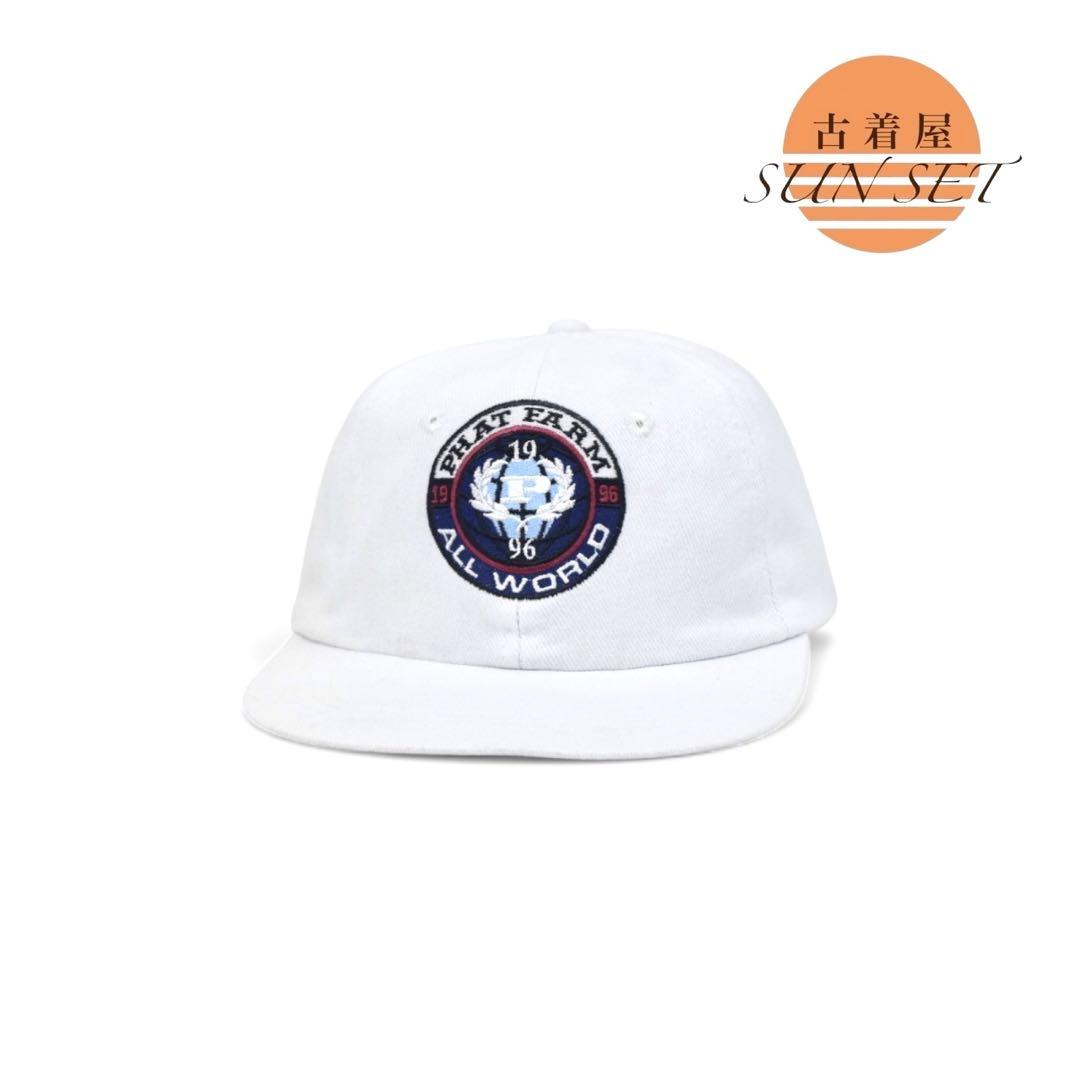 

[Б/У] Редкая олимпийская кепка Fat Farm 90-х, белая, вышитая